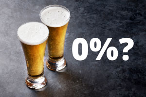 Zero percentage alcohol